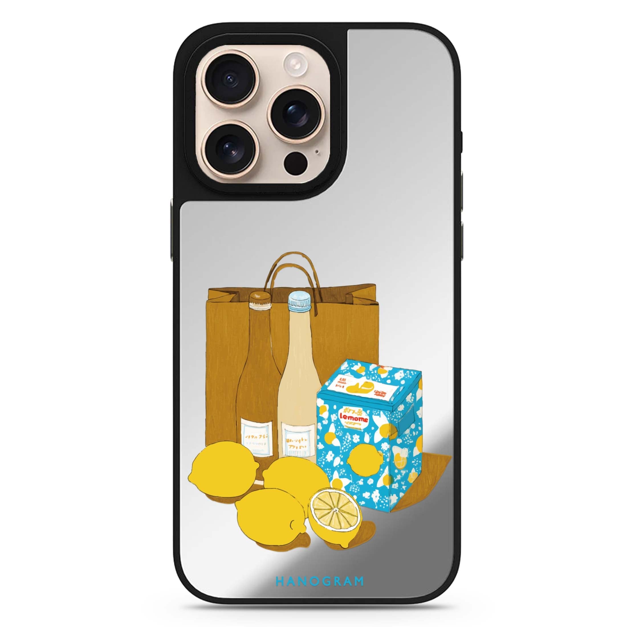 Flamingo & Flower iPhone 15 Pro Max Magsafe 兼容水晶透明保護殼