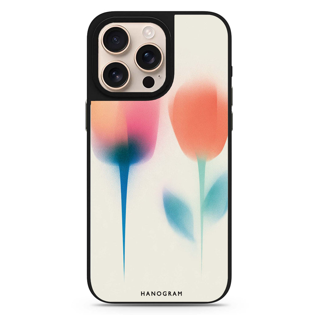 Tulips in Soft Focus 鏡面手機殼