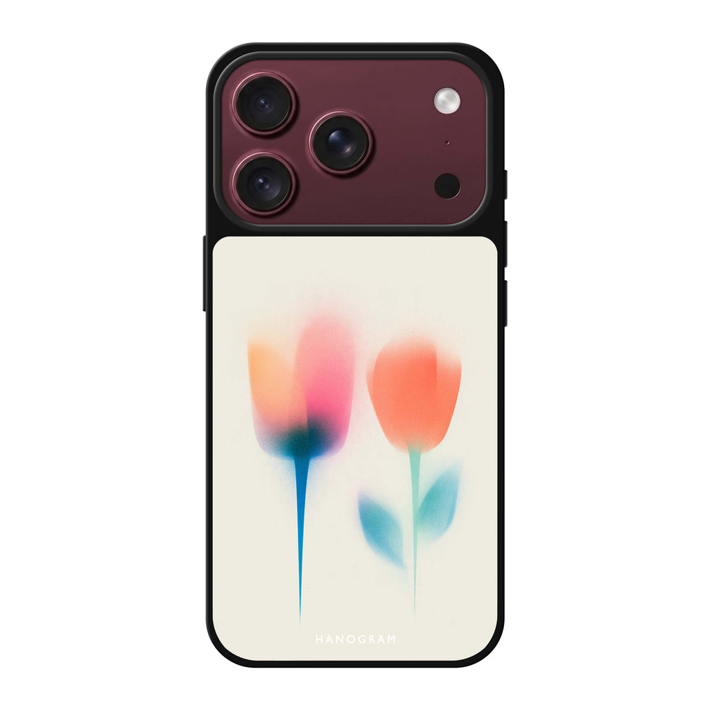Tulips in Soft Focus 鏡面手機殼