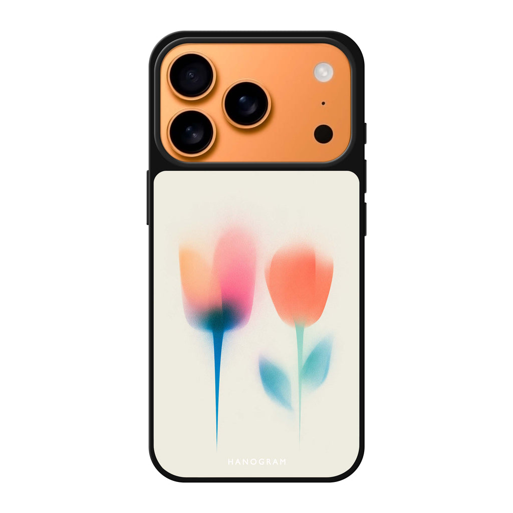 Tulips in Soft Focus 鏡面手機殼