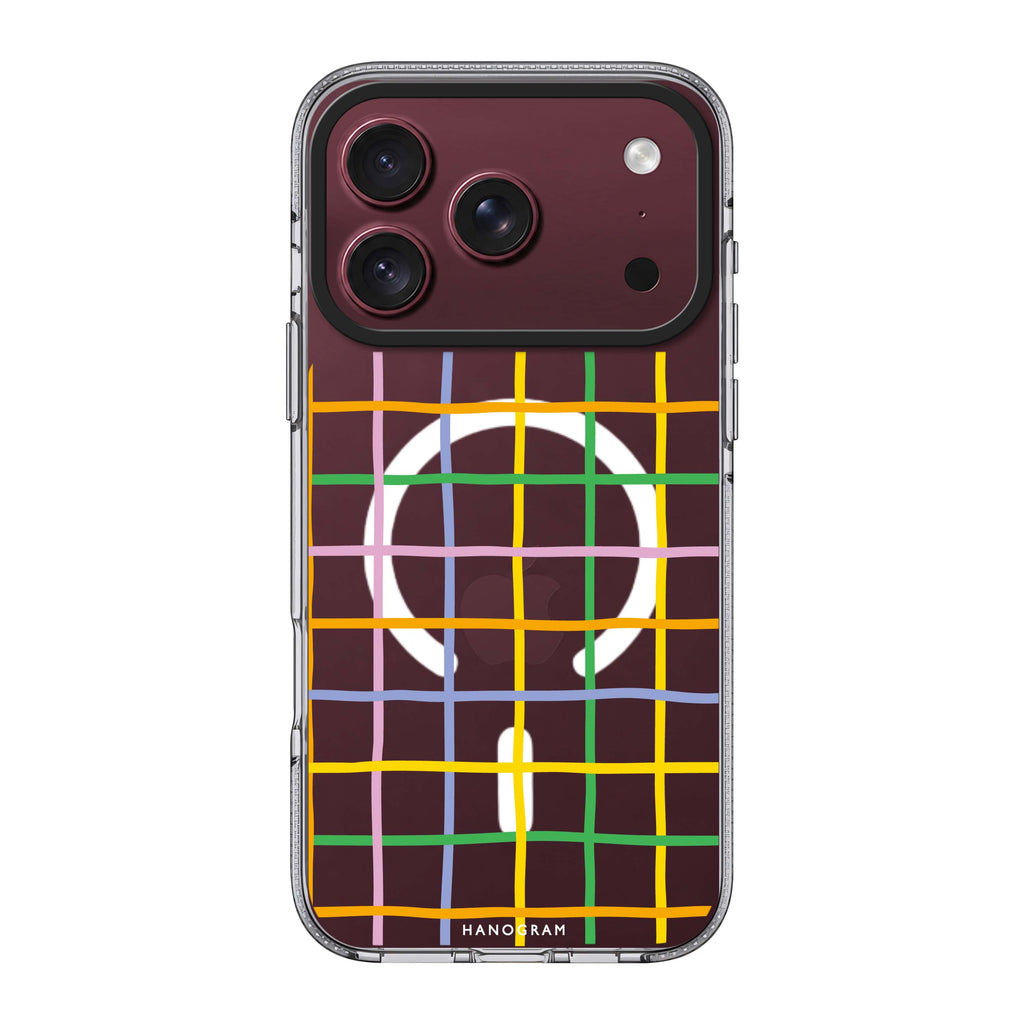 Abstract Doodles Pattern 水晶透明保護殼