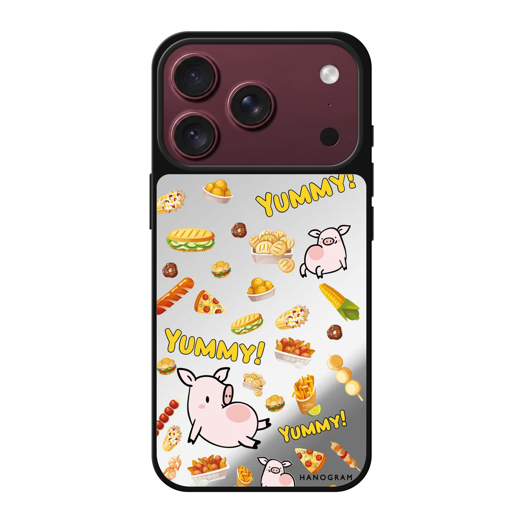 Yummy Piggy 鏡面手機殼