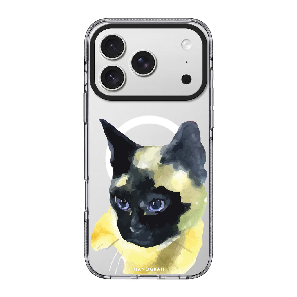 Watercolour Cat 水晶透明保護殼