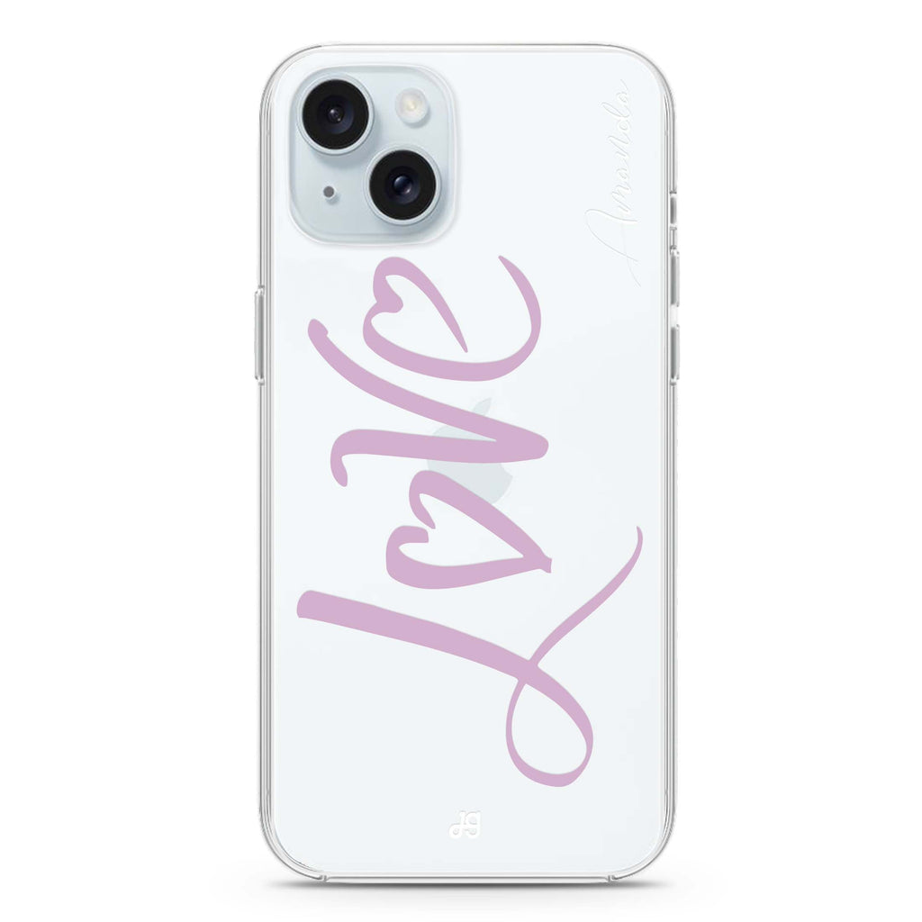 Love & Love iPhone 15 水晶透明保護殼