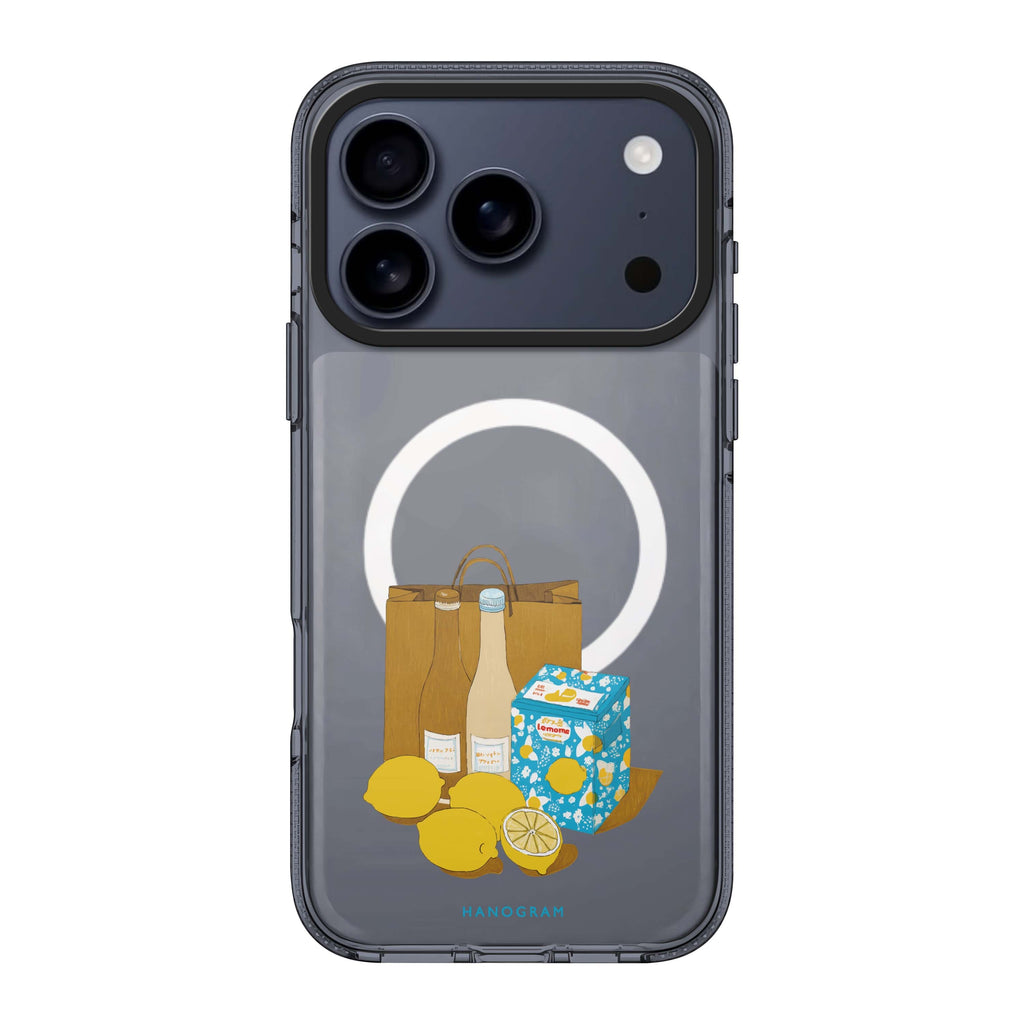 Lemon Market iPhone 17 Pro Max MagSafe 水晶透明保護殼 水果圖案設計 圖1