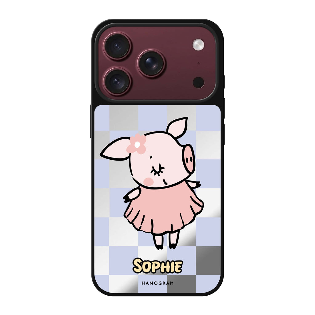 Pretty Pig 鏡面手機殼
