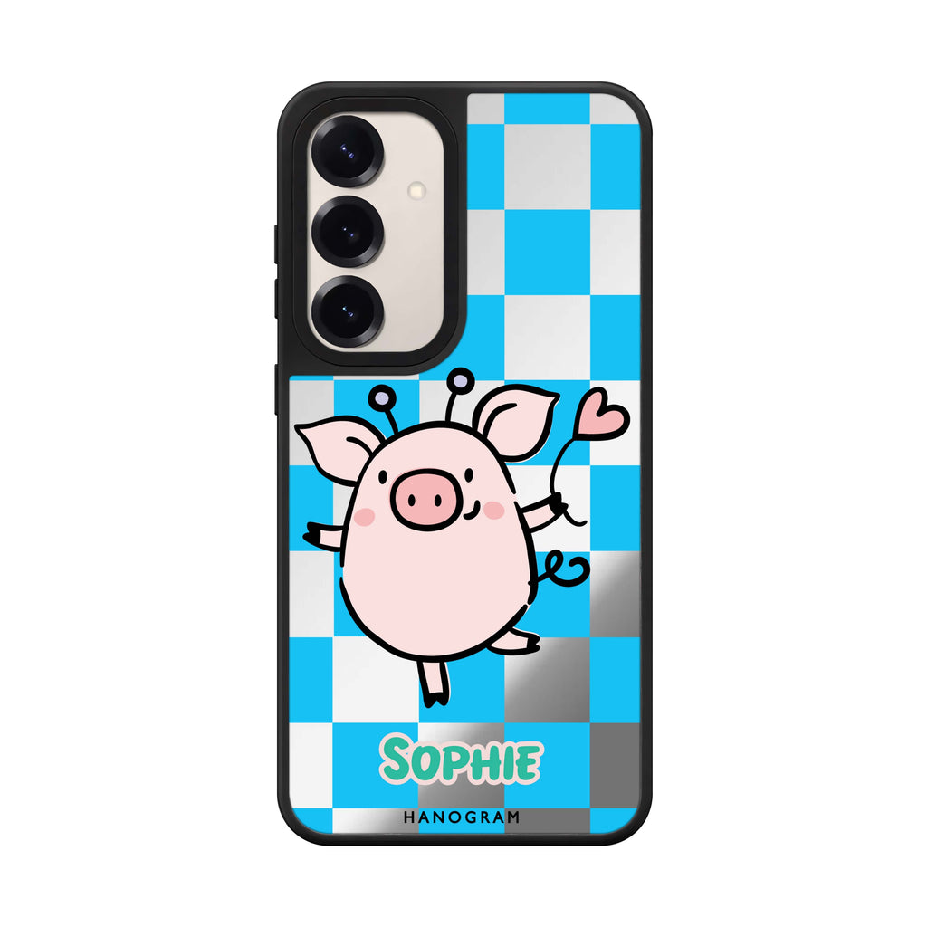 Happy Pig 鏡面手機殼