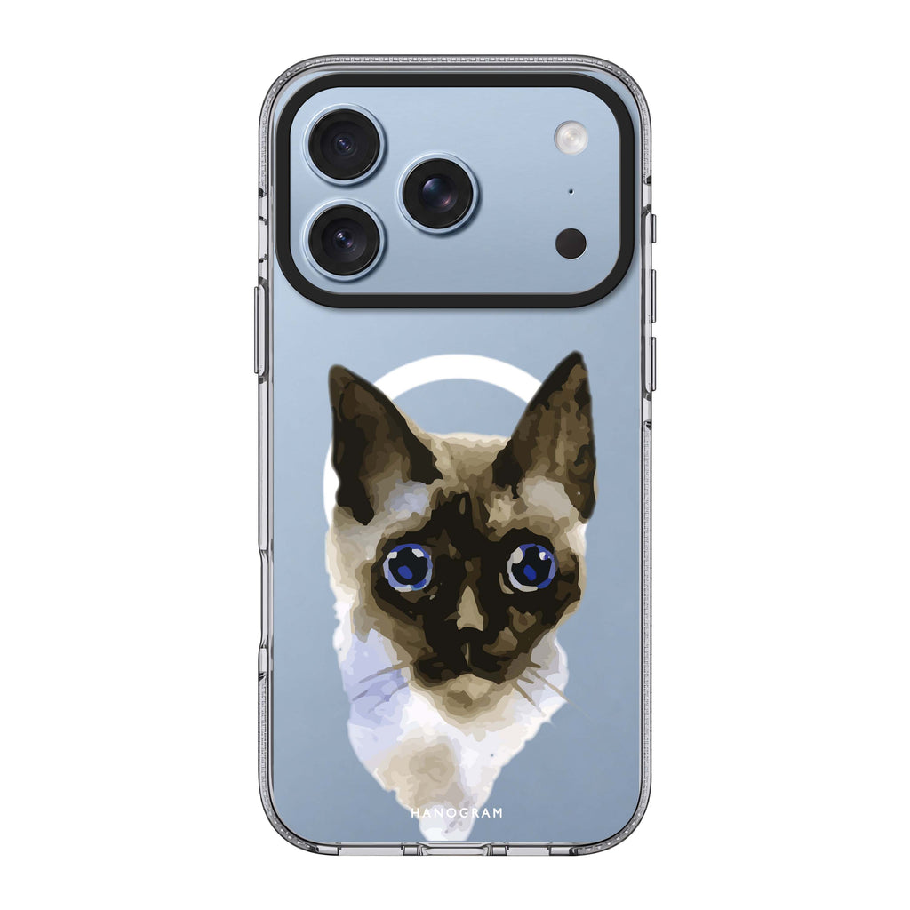 Watercolour Cat 水晶透明保護殼