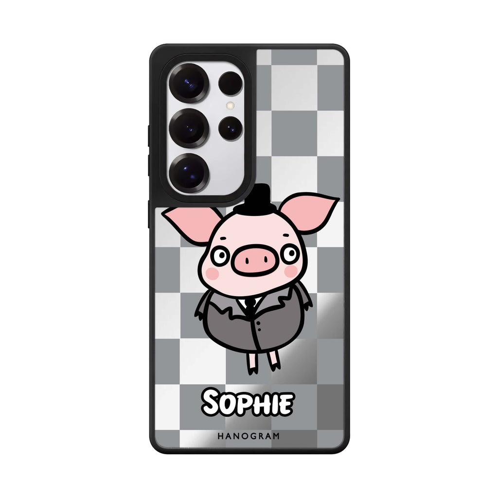 Handsome Pig 鏡面手機殼