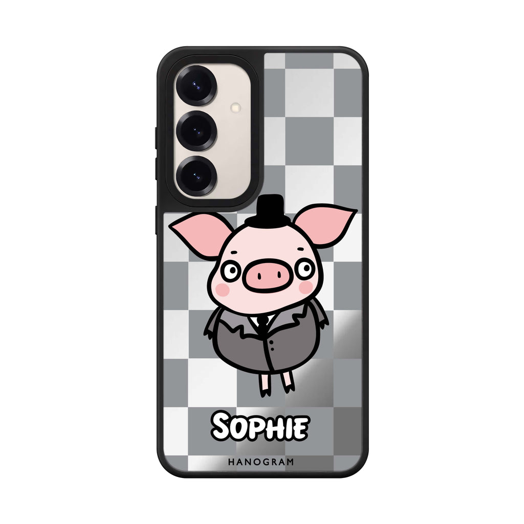 Handsome Pig 鏡面手機殼