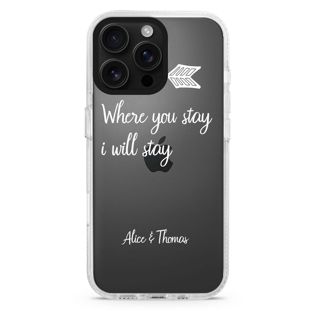 Always be true love with passion II iPhone 16 Pro & 16 Pro Max Case - Personalized and Stylish Protection