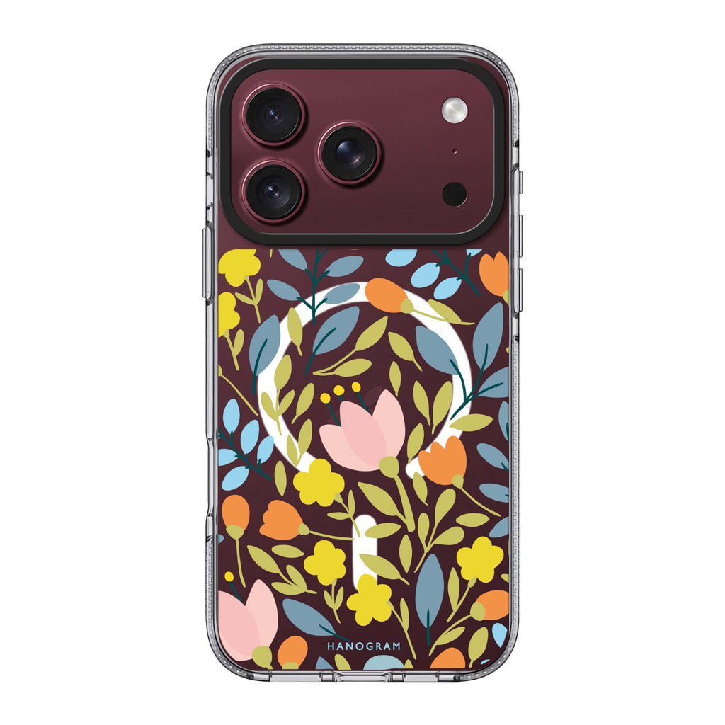 Floral 水晶透明保護殼