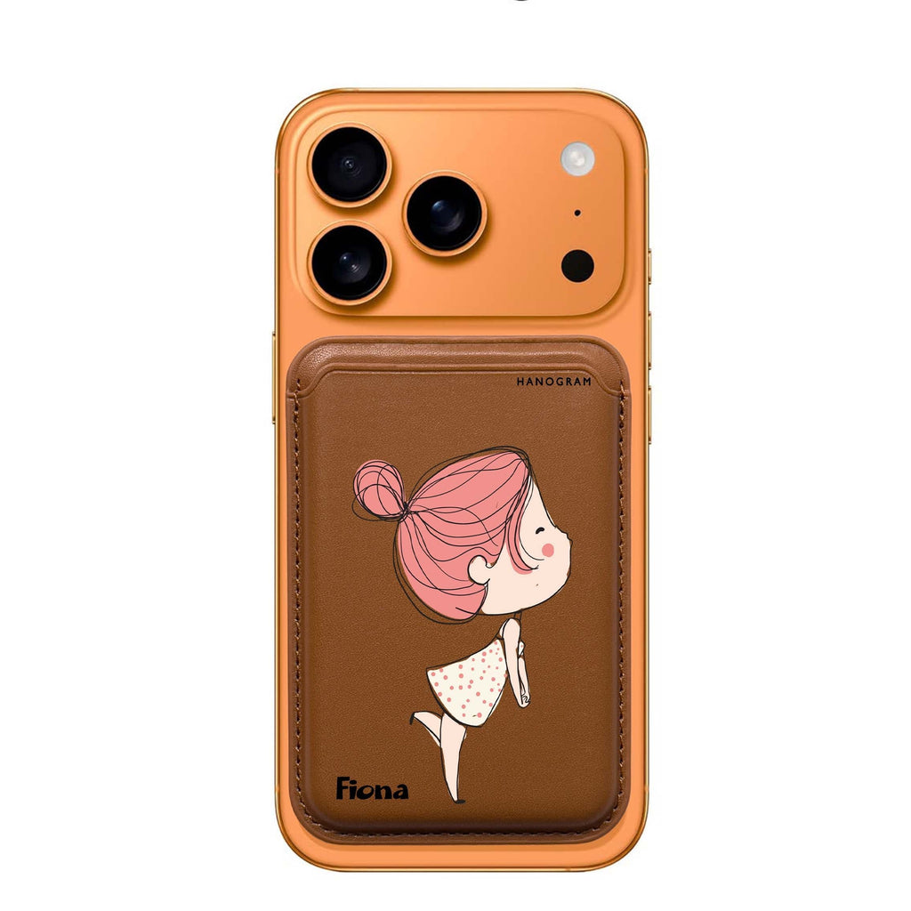 Cute girl kissing Magsafe 卡套