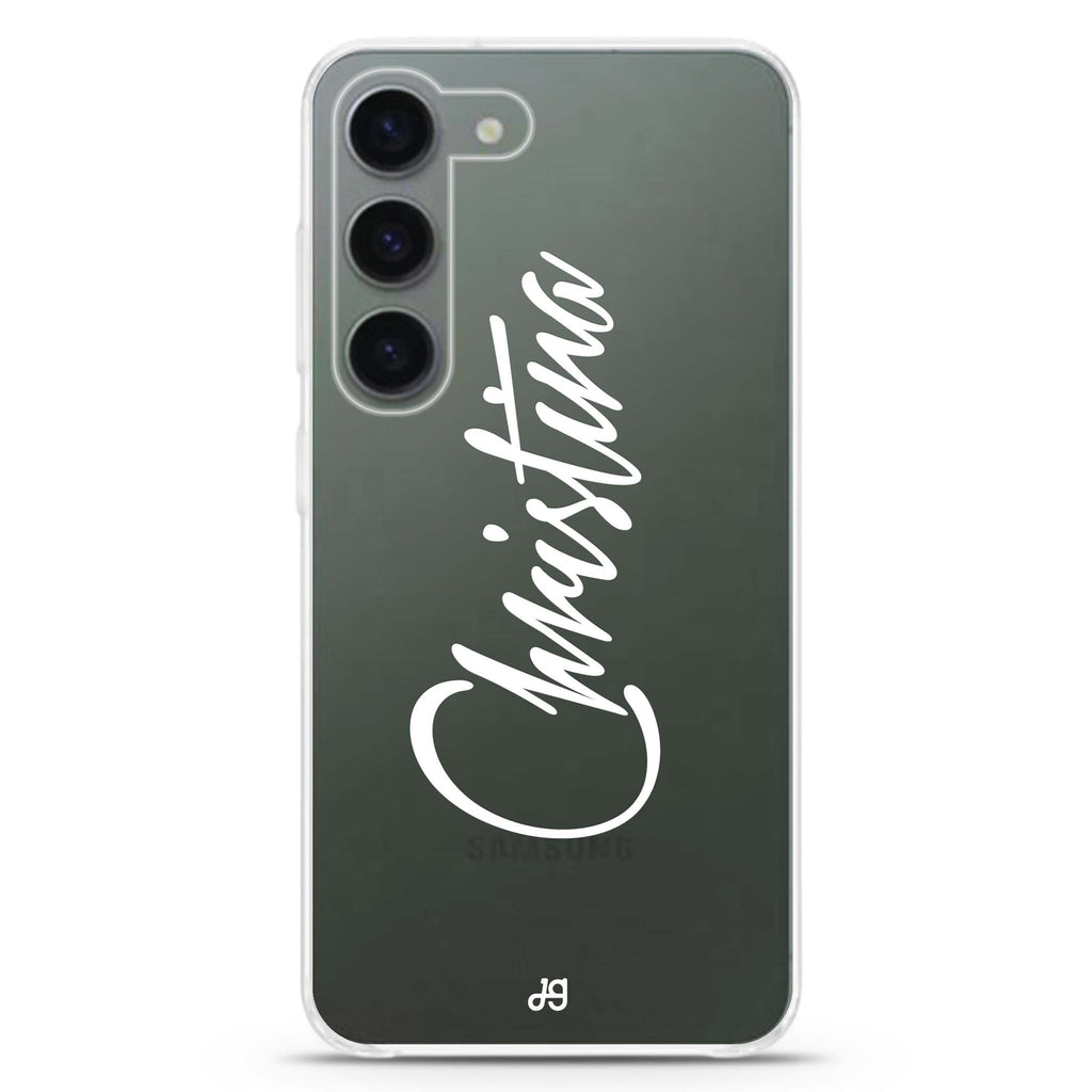 My Love Handwritten Samsung Galaxy 水晶透明保護殼