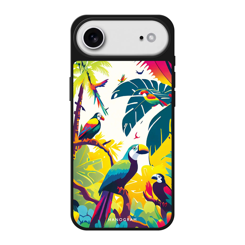Tropical birds 鏡面手機殼