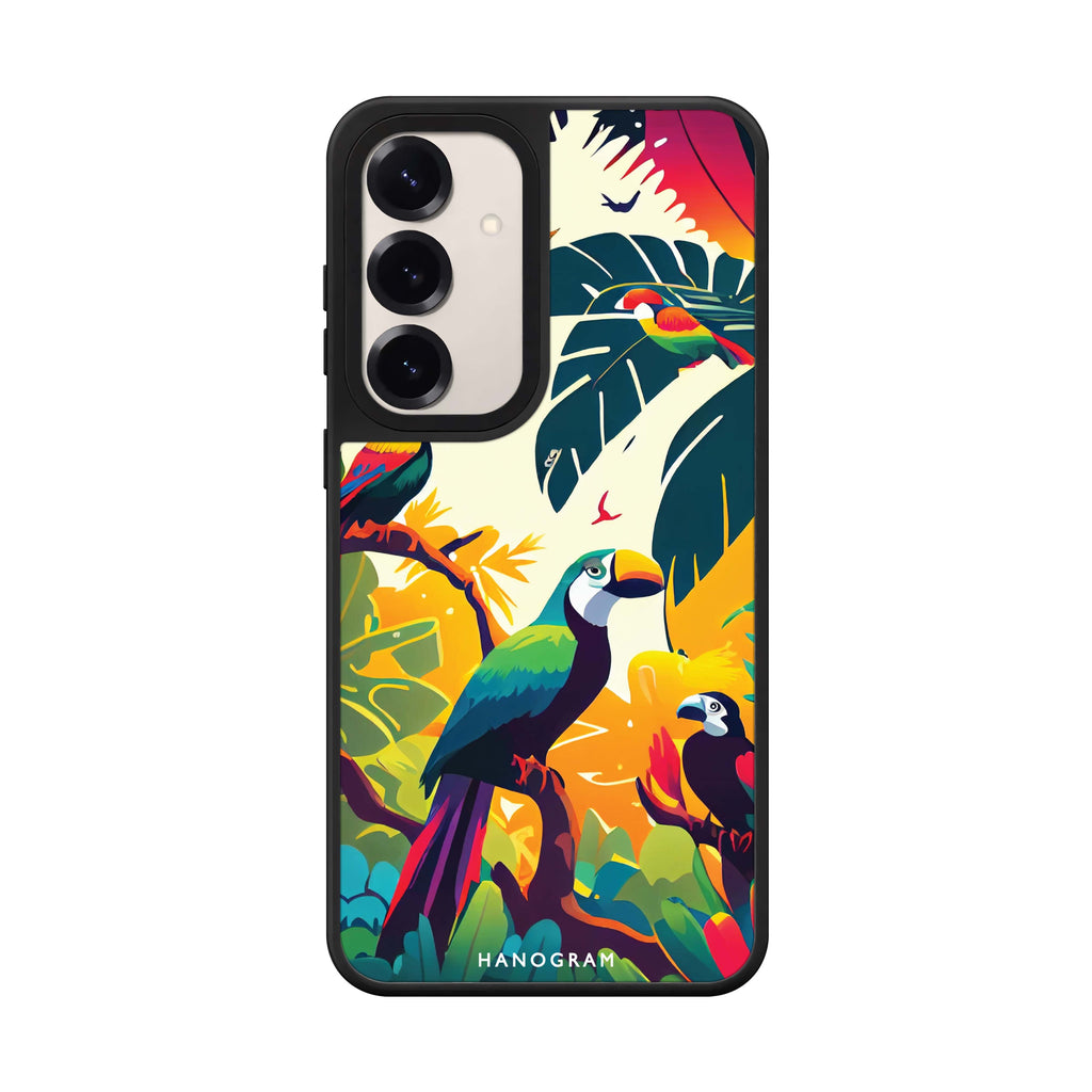 Tropical birds 鏡面手機殼