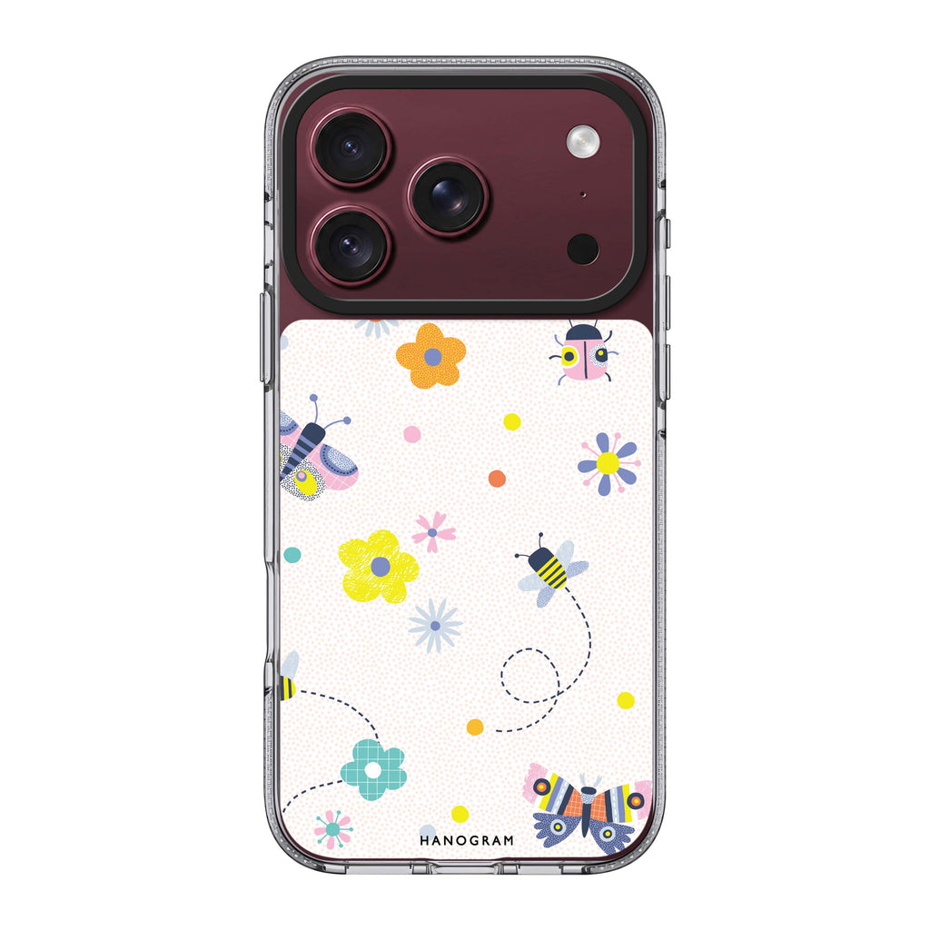 Cute Floral 水晶透明保護殼