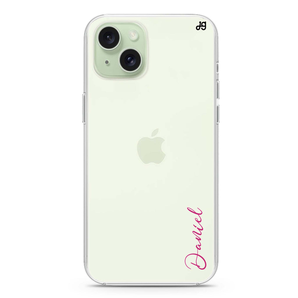 My Love Handwritten II iPhone 15 水晶透明保護殼