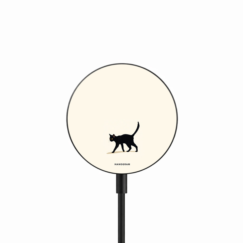 Midnight Cat Walk 25W 磁吸無線充電器