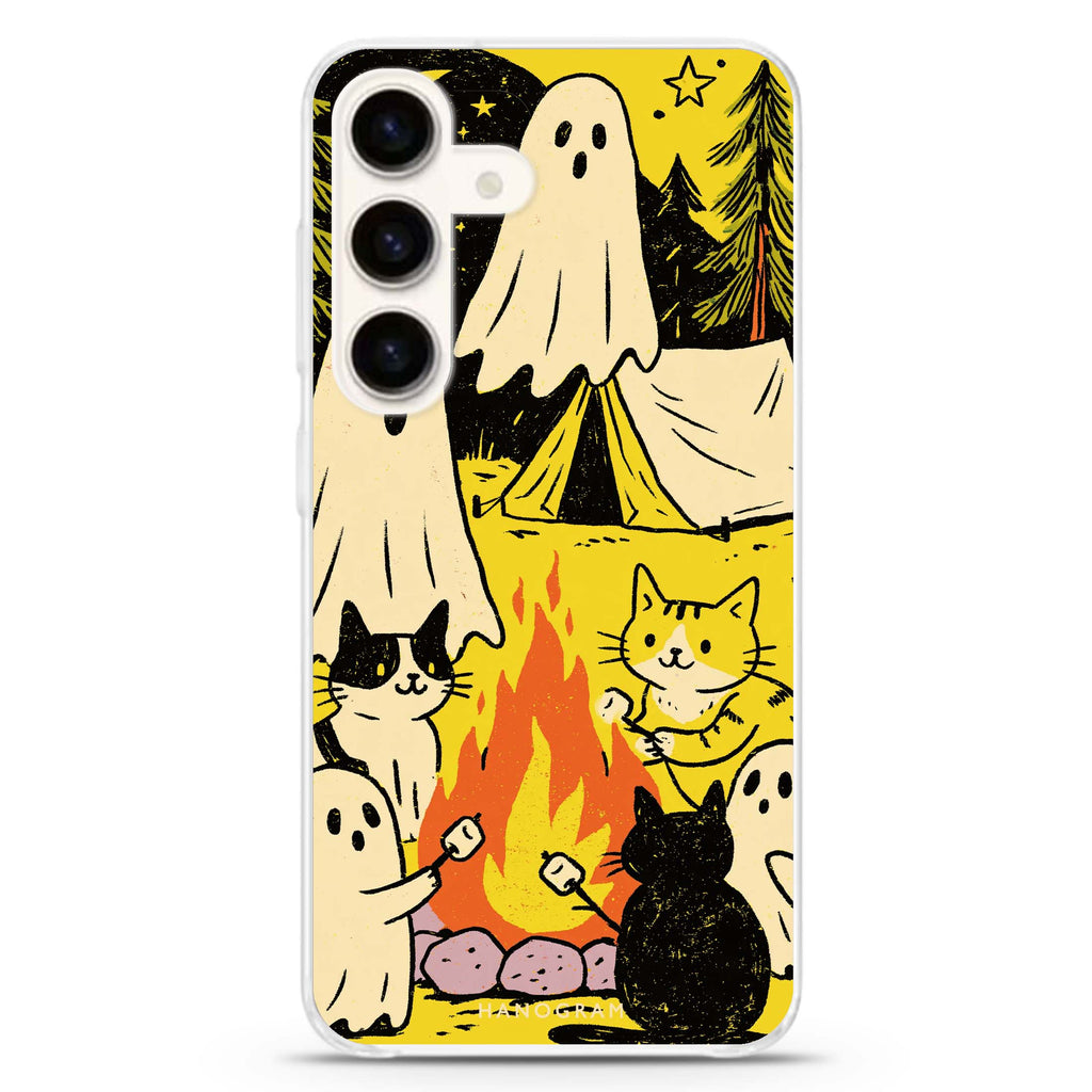 Campfire with the Ghosts Samsung Galaxy 水晶透明保護殼
