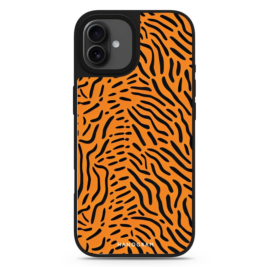 Leopard print 款式2 iPhone 17 動物紋鏡面手機殼 主圖設計
