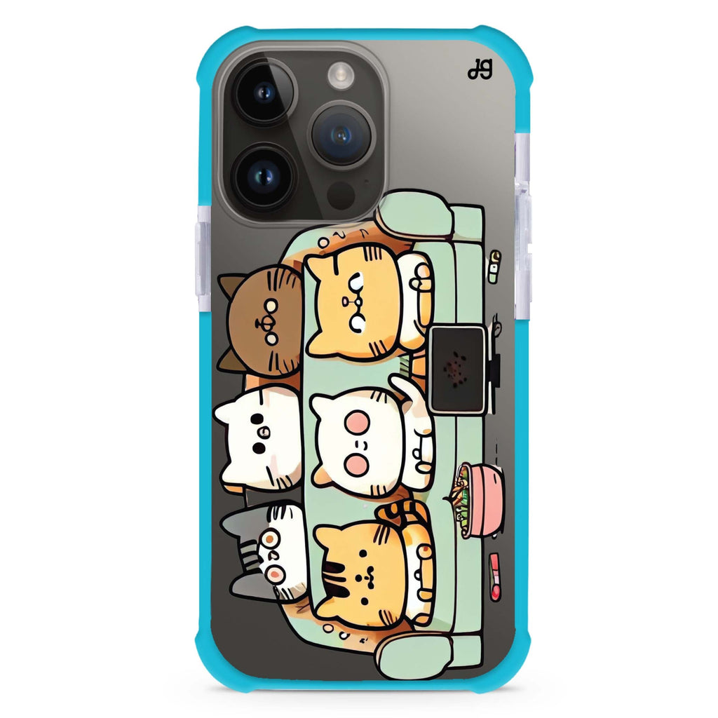 TV Cats iPhone Magsafe 兼容超強防摔保護殼