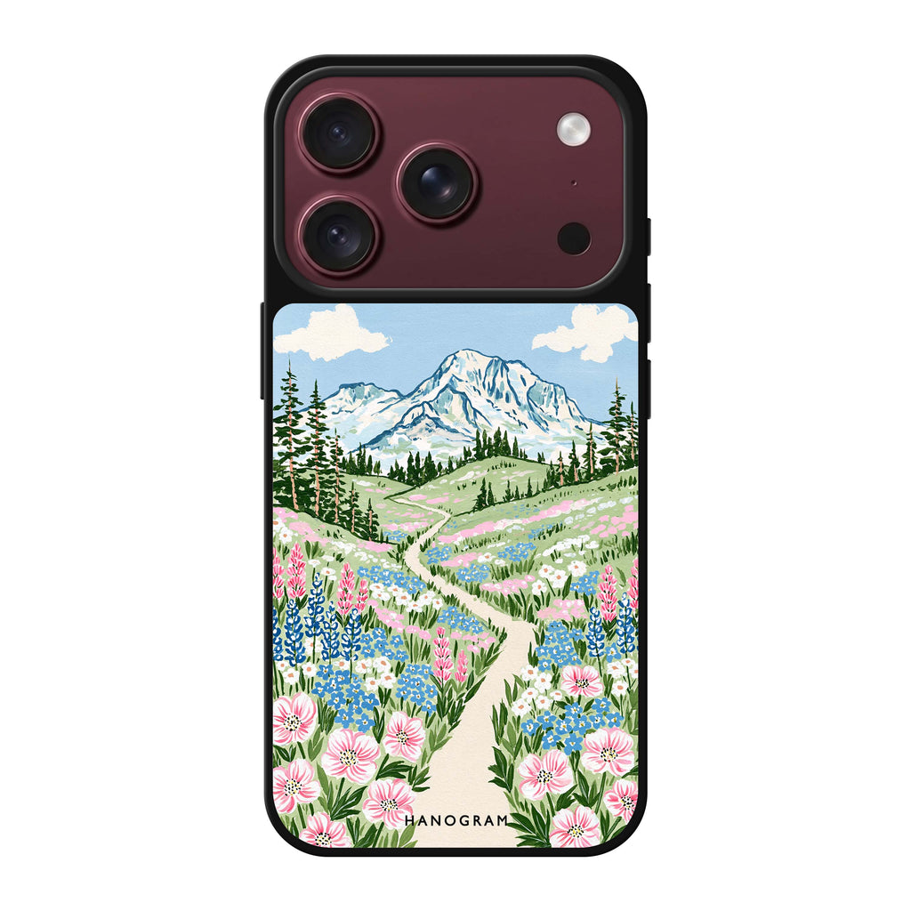 Wildflowers to the Summit 鏡面手機殼