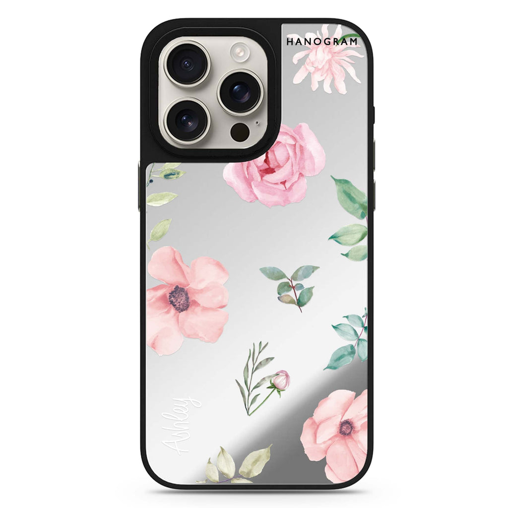 Rose Flower 鏡面手機殼
