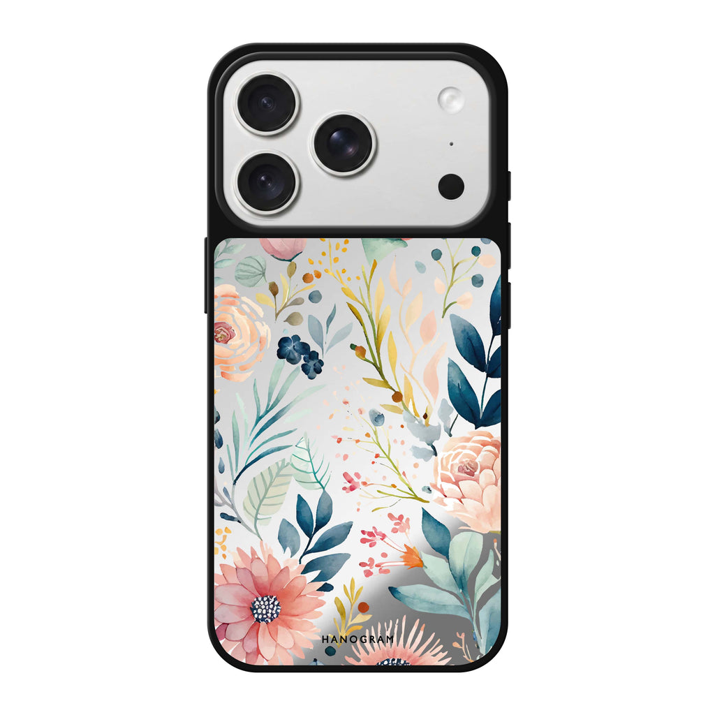 Floral Pattern 鏡面手機殼