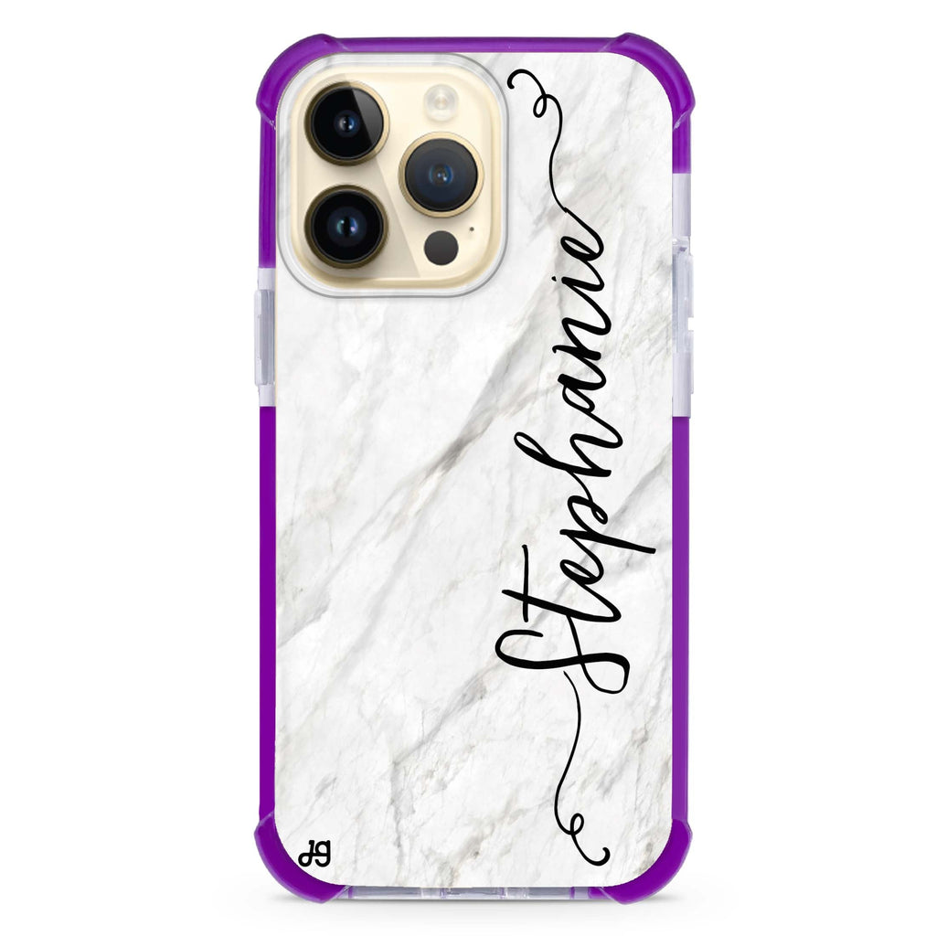 Vertical Cursive Handwritten iPhone Magsafe 兼容超強防摔保護殼