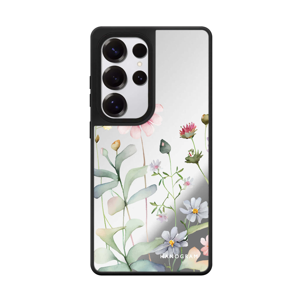 Floral 鏡面手機殼