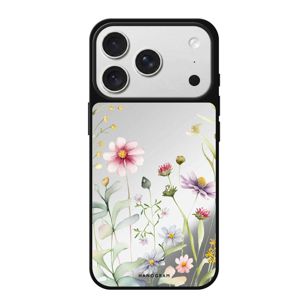 Floral 鏡面手機殼