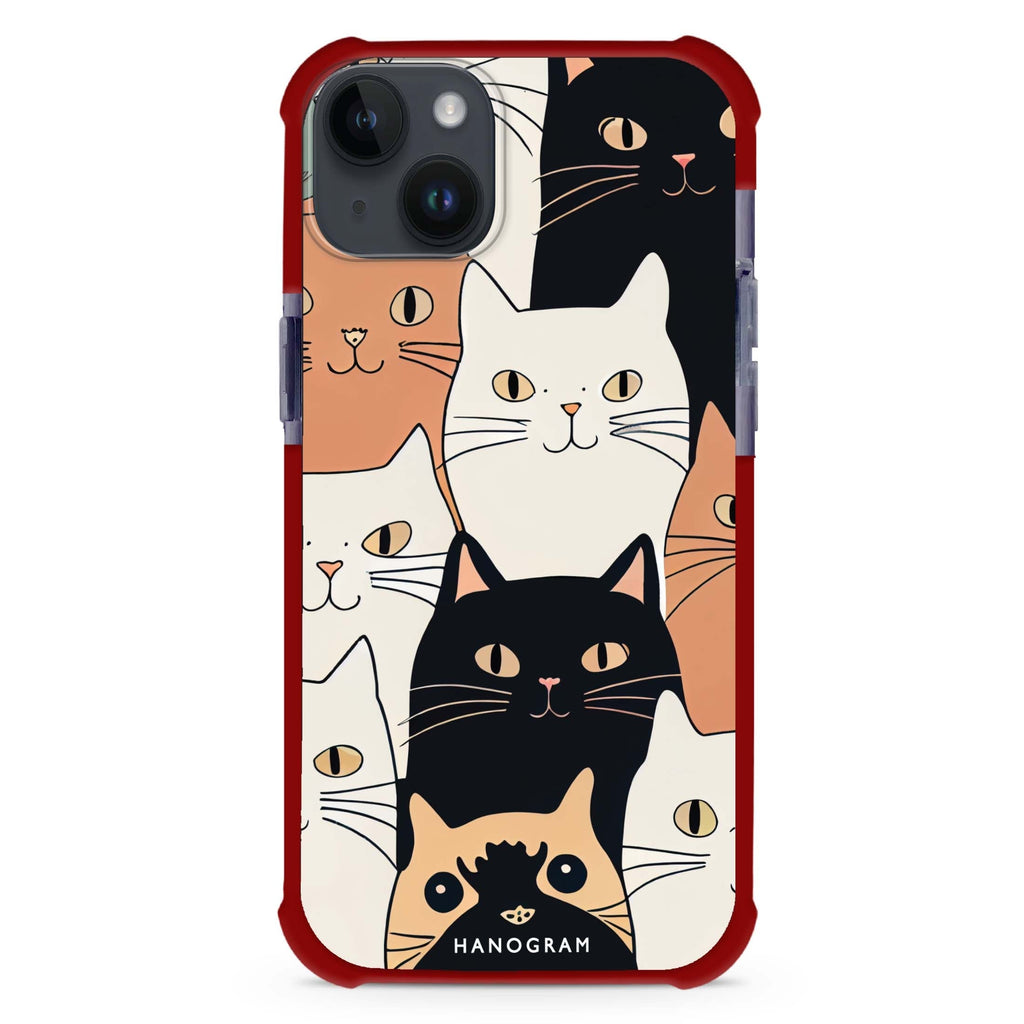 Look Cats iPhone 15 Plus Magsafe 兼容超強防摔保護殼