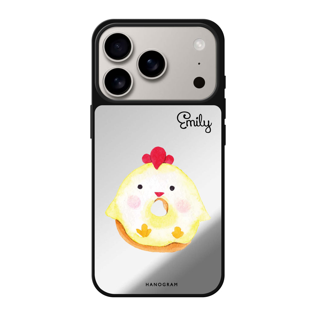 Sweet donut chick 甜甜圈 iPhone 17 Pro Max 鏡面手機殼主圖