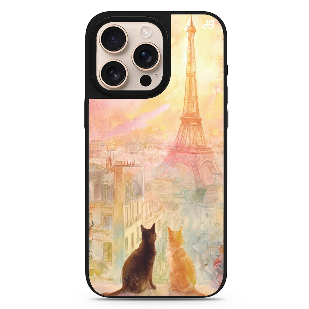 Paris Dream Cats 鏡面手機殼