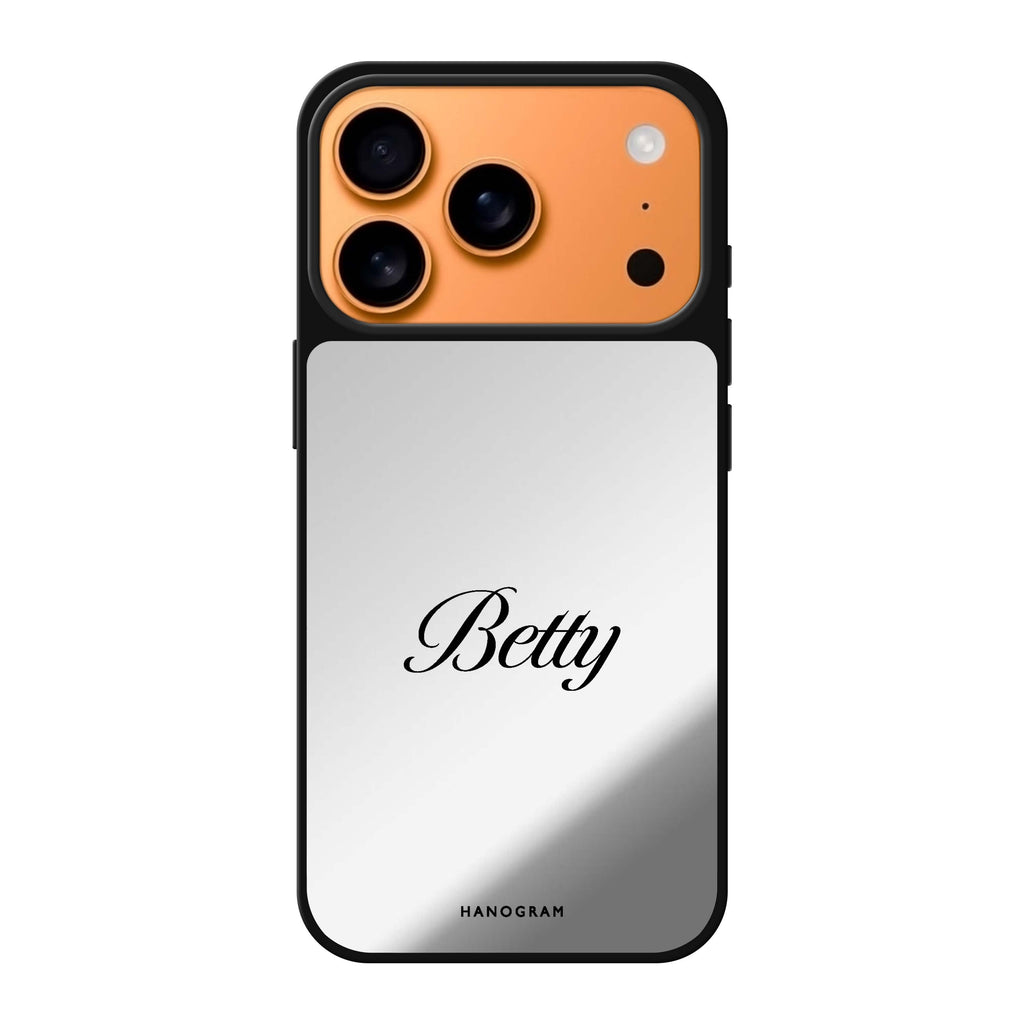 Simply Yours 文字 iPhone 17 Pro Max 鏡面手機殼主圖
