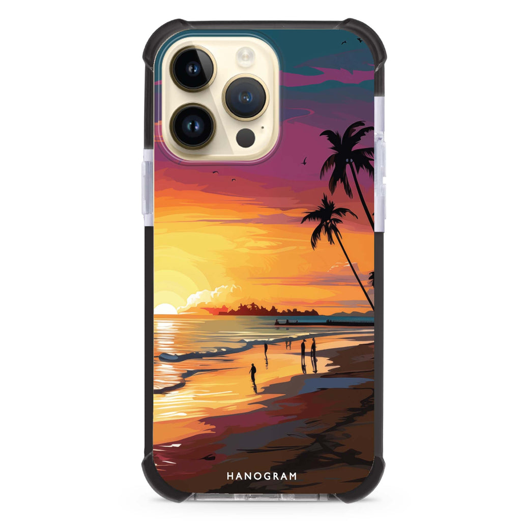 Sunset Glow iPhone Magsafe 兼容超強防摔保護殼