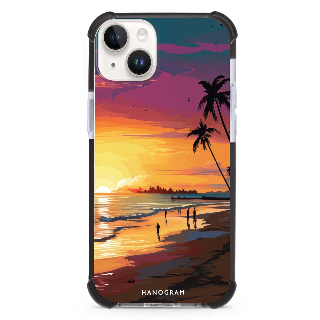 Sunset Glow iPhone 15 Plus 超強防摔保護殼