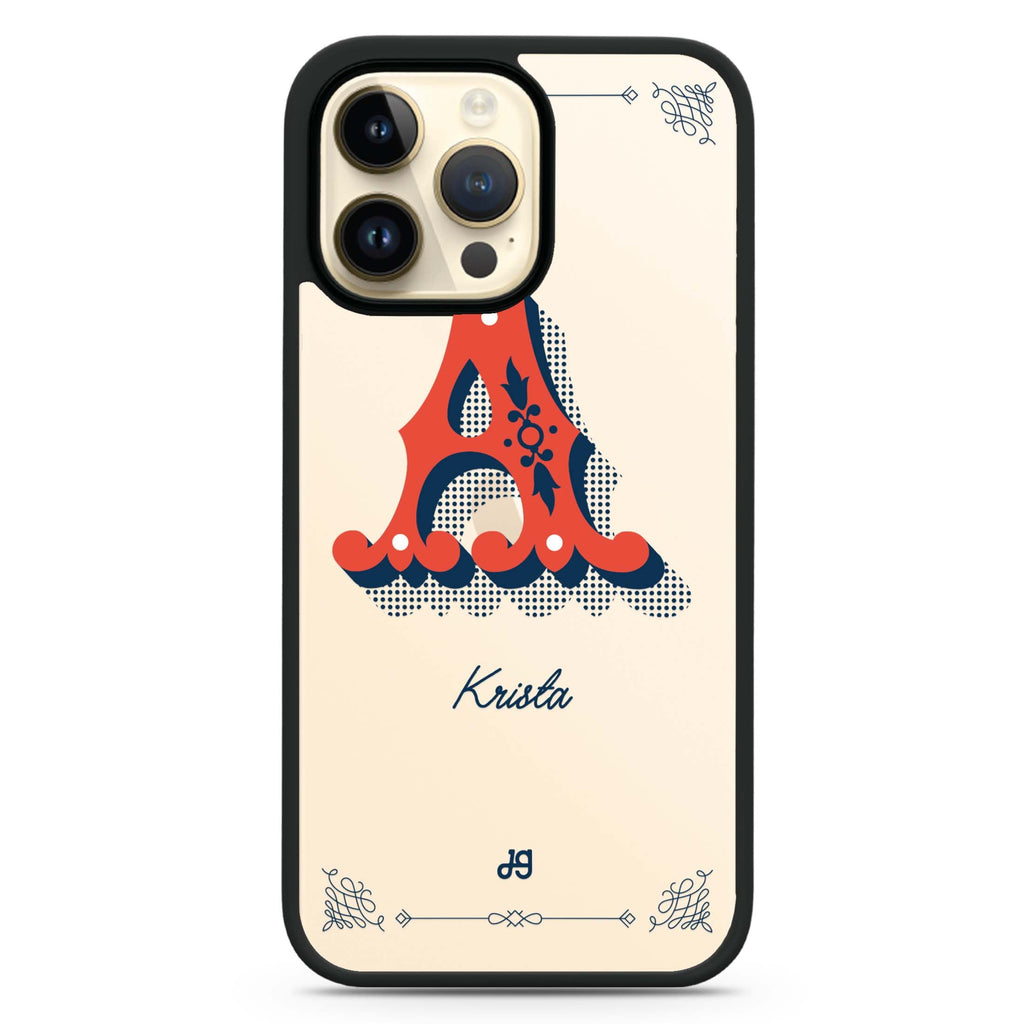 Vintage Ornamental Monogram 防衝擊保護殼