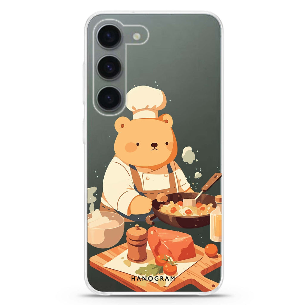 Culinary Bear Samsung Galaxy 水晶透明保護殼