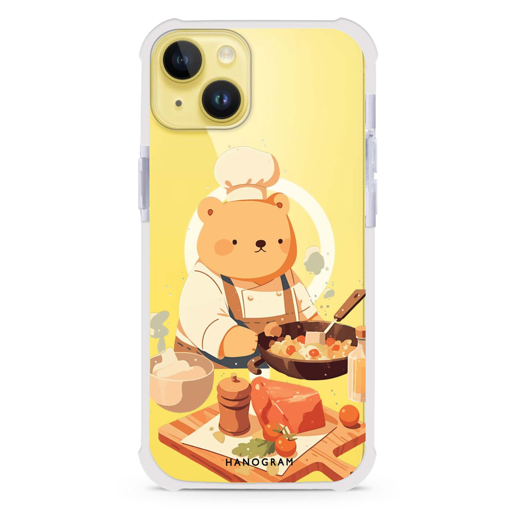Culinary Bear iPhone 15 Plus Magsafe 兼容超強防摔保護殼