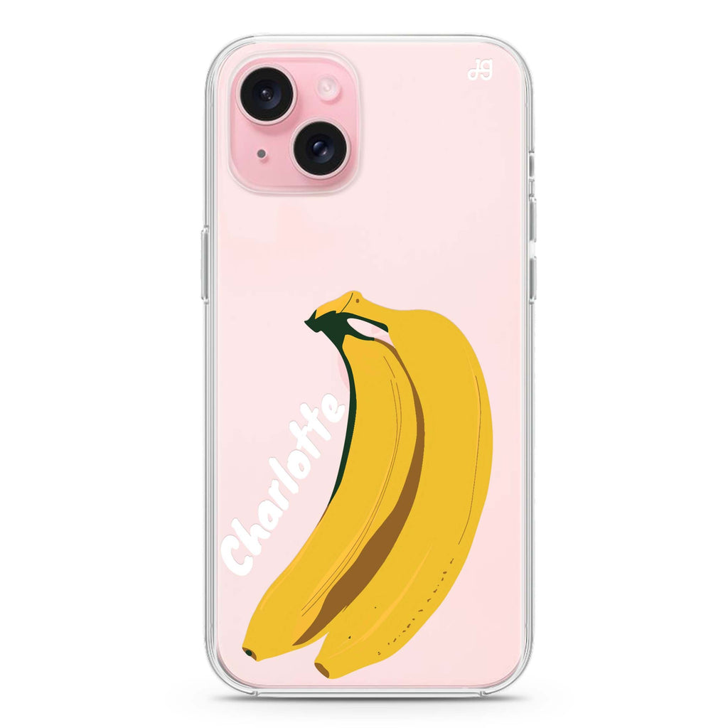 Banana Breeze iPhone 15 Plus水晶透明保護殼