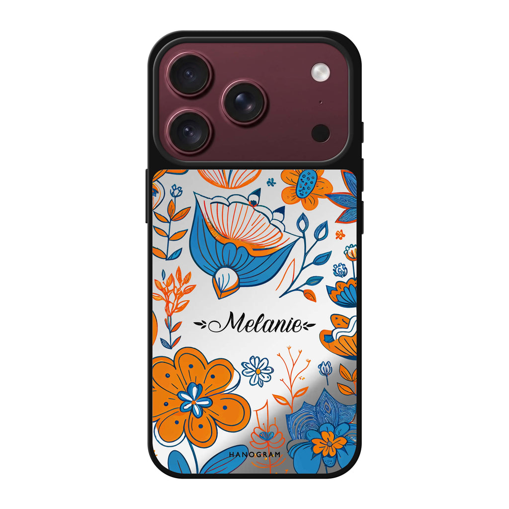 Floral Pattern 鏡面手機殼