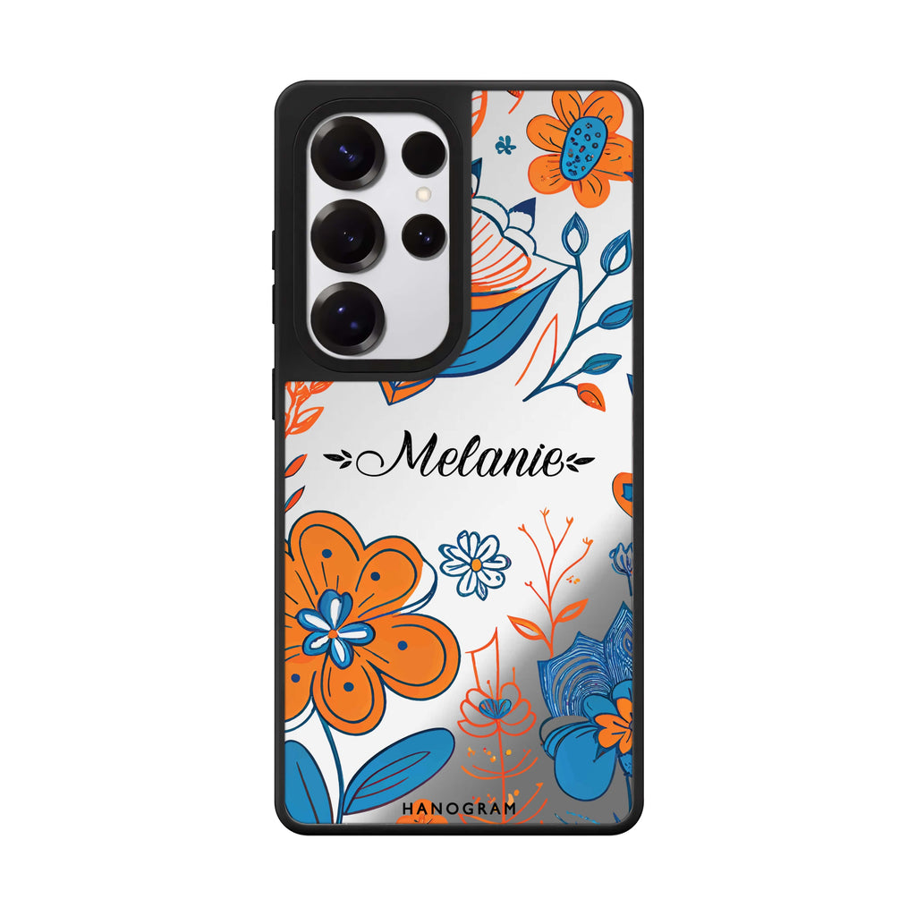 Floral Pattern 鏡面手機殼