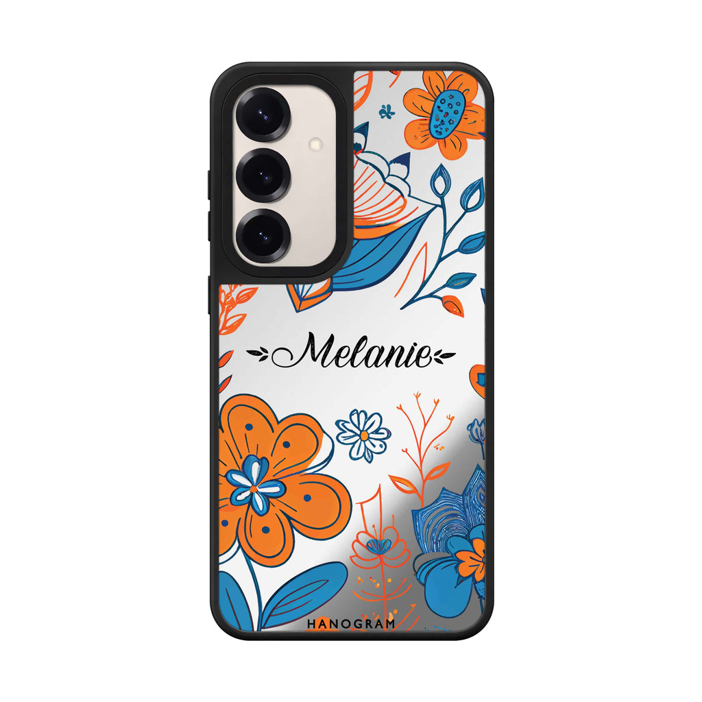 Floral Pattern 鏡面手機殼