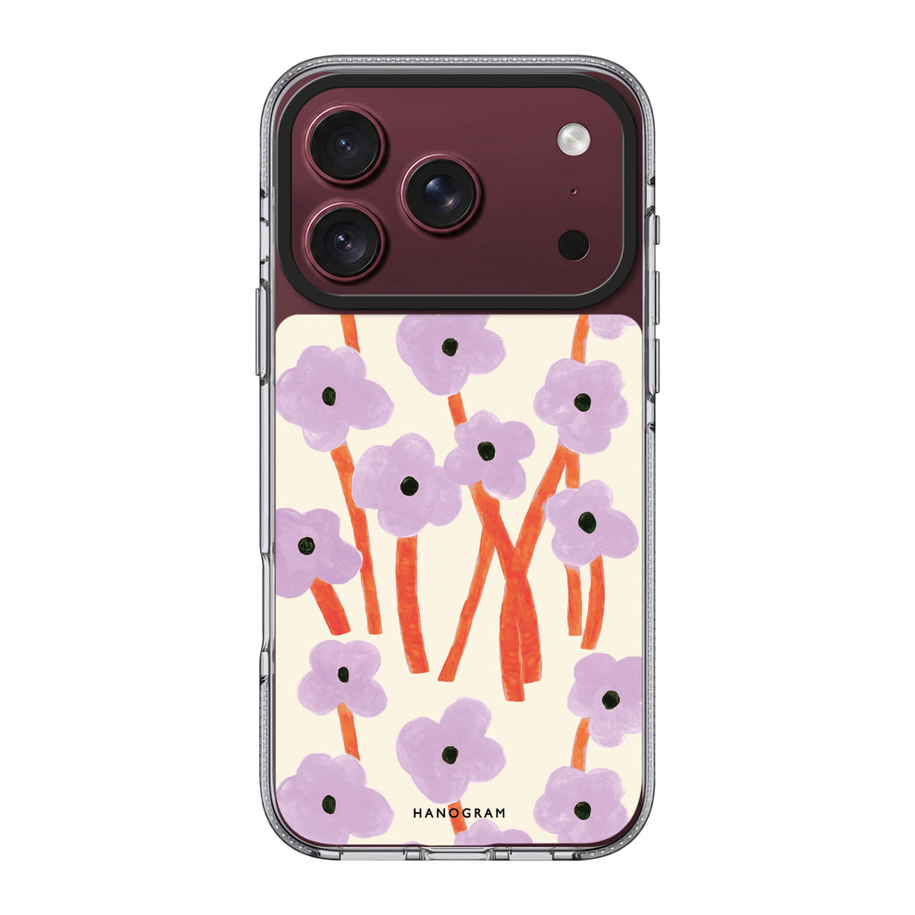Floral 水晶透明保護殼
