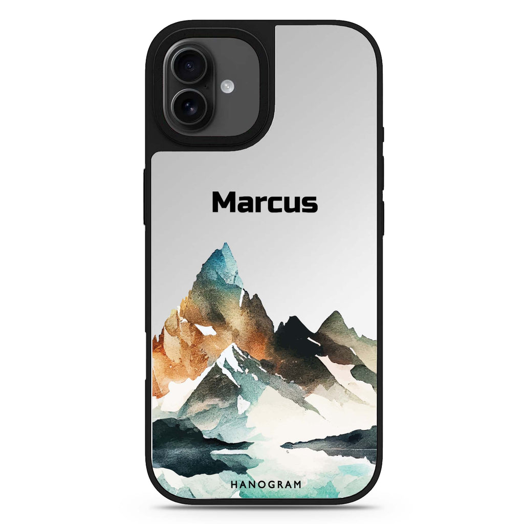 Hills iPhone 17 鏡面手機殼 主圖設計