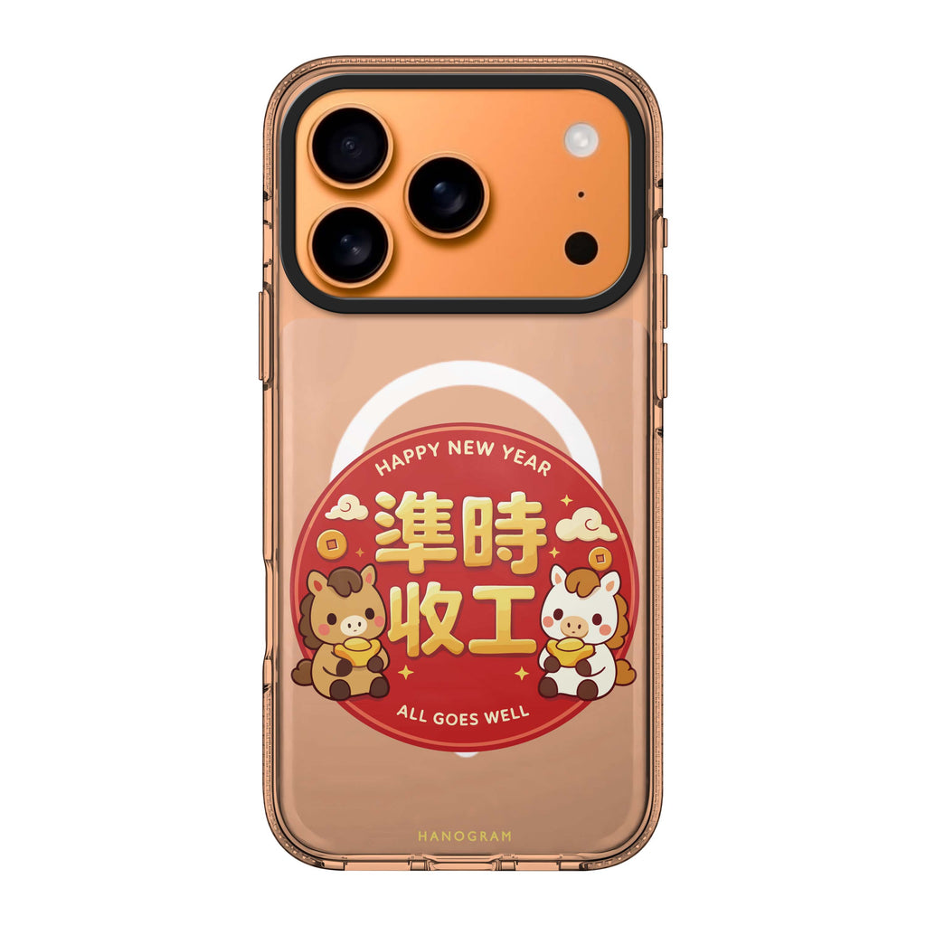 Work Smooth Year 水晶透明保護殼