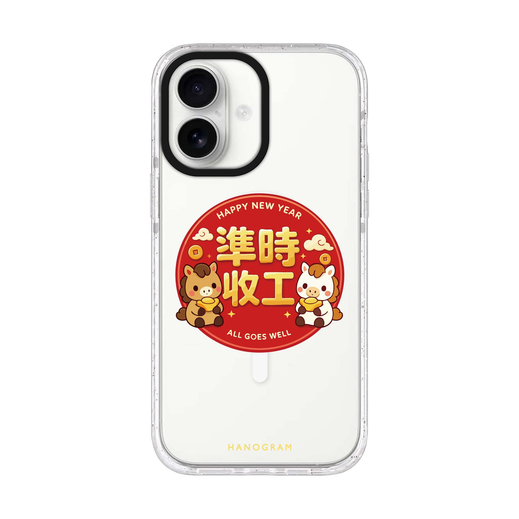 Work Smooth Year 水晶透明保護殼