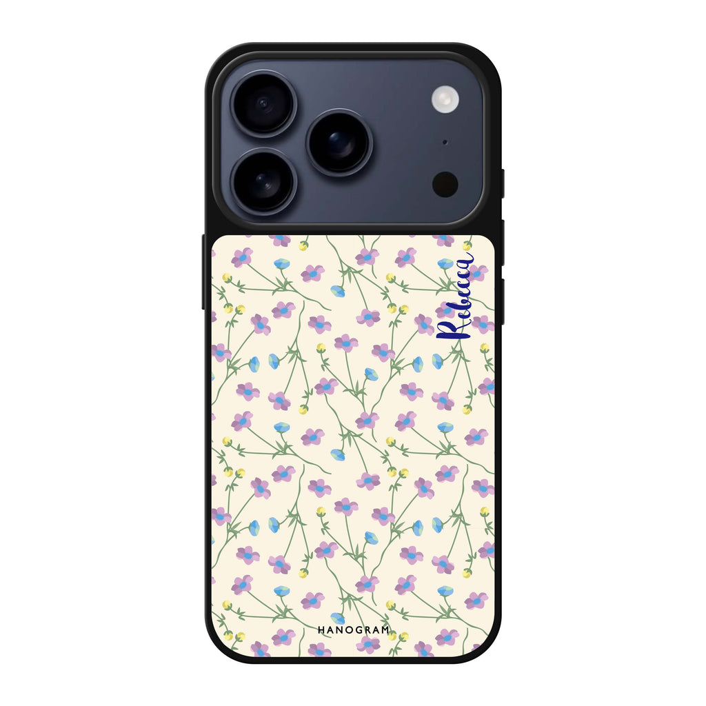 Girly floral 花卉 iPhone 17 Pro Max 鏡面手機殼主圖